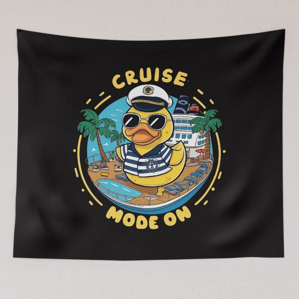 Item preview, Cruise Mode On Rubber Duck Vacation  designed and sold by SloganExpress.