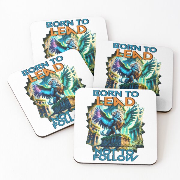 Item preview, Born to Lead, Not to Follow - Inspirational Design designed and sold by koreatvtea.
