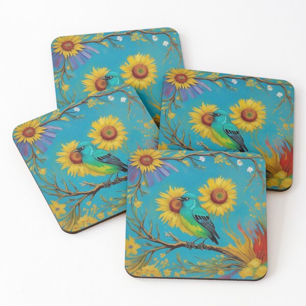Item preview, Flower's My Love Language Cornflower Blue Daisies  designed and sold by IvaRenee.
