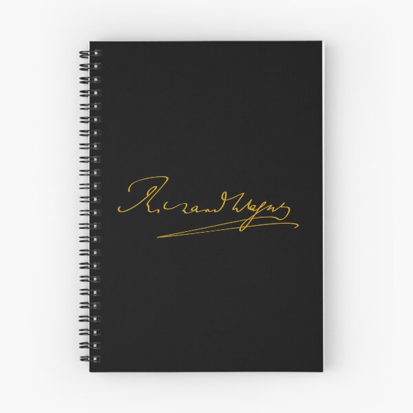 Item preview, Wilhelm Richard Wagner - Signature - Old Gold - RB designed and sold by GrandArtists.