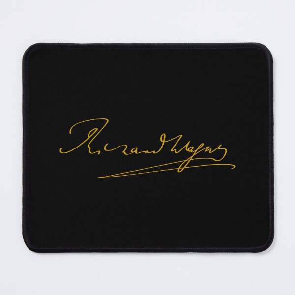 Item preview, Wilhelm Richard Wagner - Signature - Old Gold - RB designed and sold by GrandArtists.
