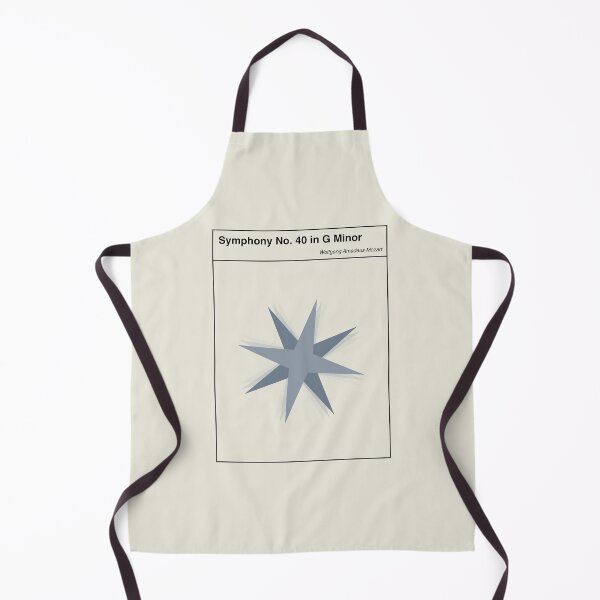 Item preview, Mozart Symphony no 40 Minimalist Abstract Art Design designed and sold by kakarikihill.