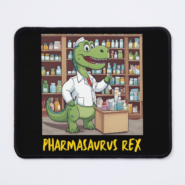 Item preview, Funny Pharmacist Dinosaur Pharmasaurus rex designed and sold by sydney-syder.