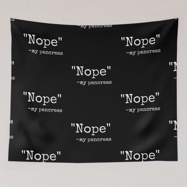 Item preview, Funny Type 1 Diabetes Nope My Pancreas designed and sold by LOVECURIO.