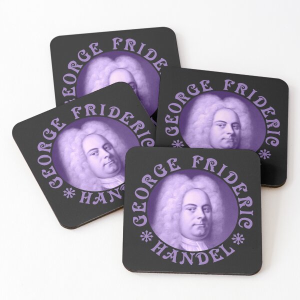 Item preview, George Frideric Handel - Vintage Design - Purple - RB designed and sold by GrandArtists.