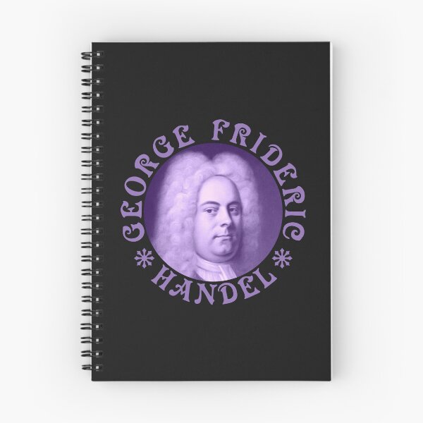 Item preview, George Frideric Handel - Vintage Design - Purple - RB designed and sold by GrandArtists.