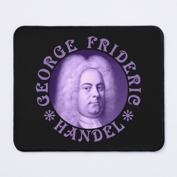 Item preview, George Frideric Handel - Vintage Design - Purple - RB designed and sold by GrandArtists.