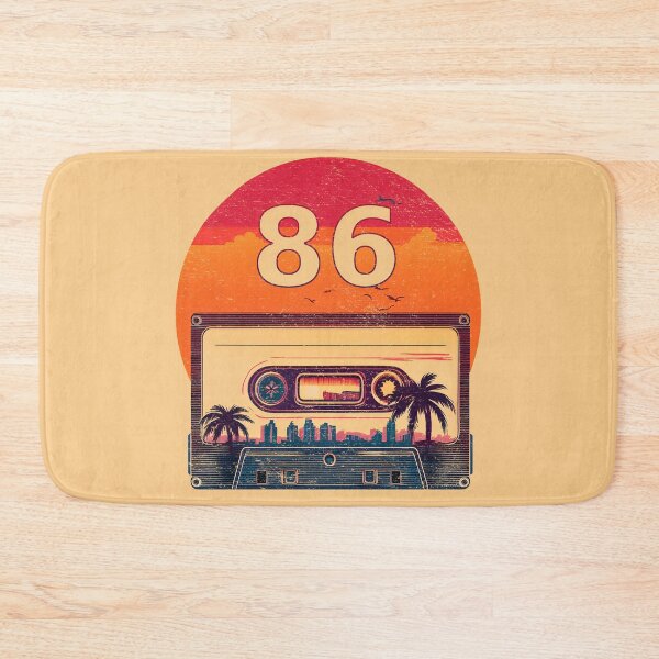 Item preview, Retro sunset cassette tape 1986 designed and sold by analogsandpixel.