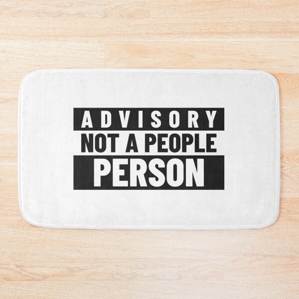 Item preview, Advisory not a people person designed and sold by dgutpro87.