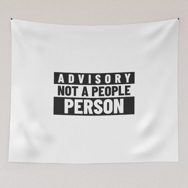 Item preview, Advisory not a people person designed and sold by dgutpro87.