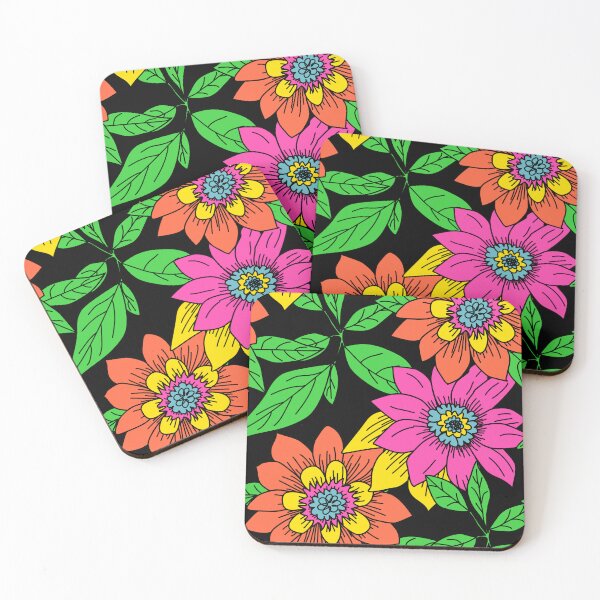 Item preview, Color Pop Night Garden designed and sold by ShikitaMakes.