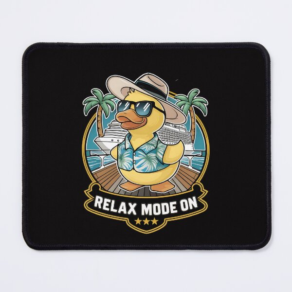 Item preview, Cruise Vacation Rubber Duck Relax Mode On designed and sold by SloganExpress.