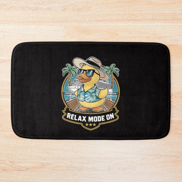 Item preview, Cruise Vacation Rubber Duck Relax Mode On designed and sold by SloganExpress.