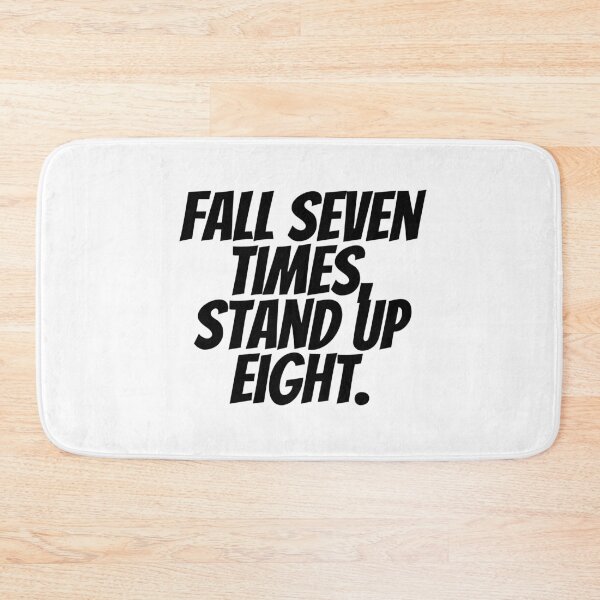Item preview, Fall Seven Times Stand Up Eight.  designed and sold by CharmStudio.