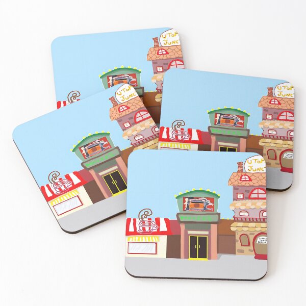 Item preview, Utopia Junction Train Station designed and sold by pinkyjainpan.