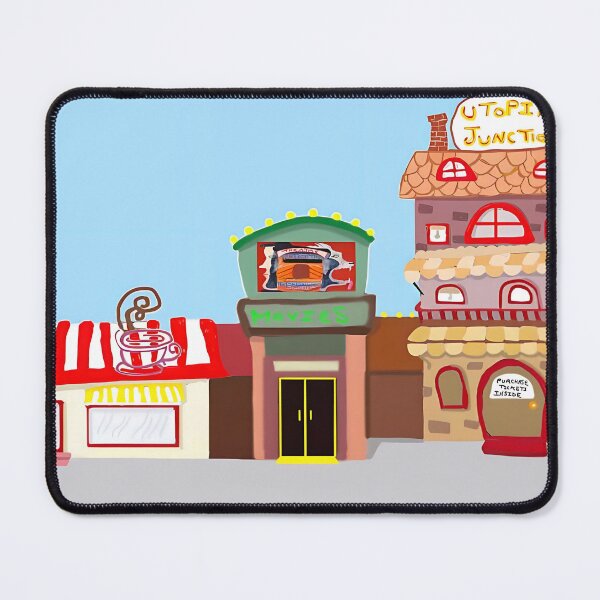 Item preview, Utopia Junction Train Station designed and sold by pinkyjainpan.
