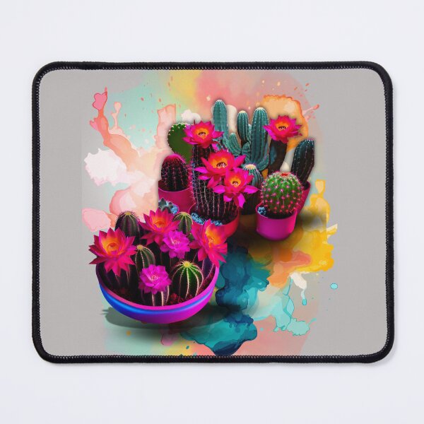Item preview, Cute Neon Flowering Cacti designed and sold by AvrilDesigns06.