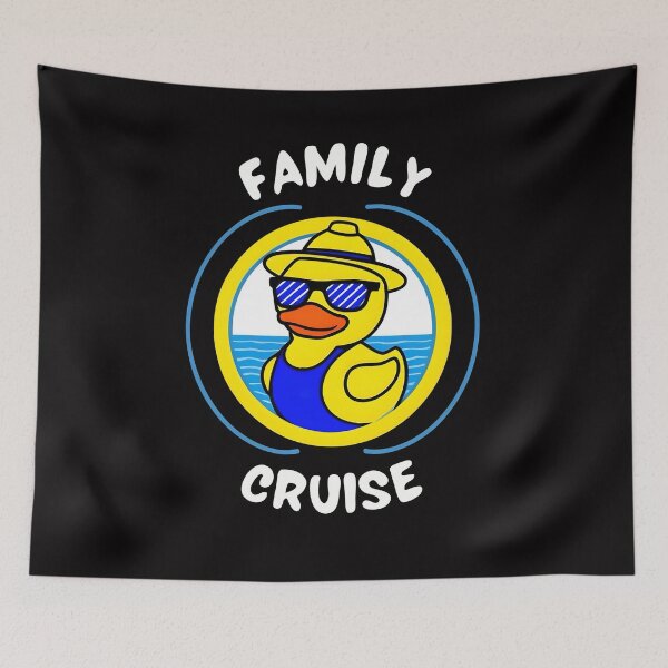 Item preview, Family Cruise and Rubber Duck Vacation Adventure designed and sold by SloganExpress.