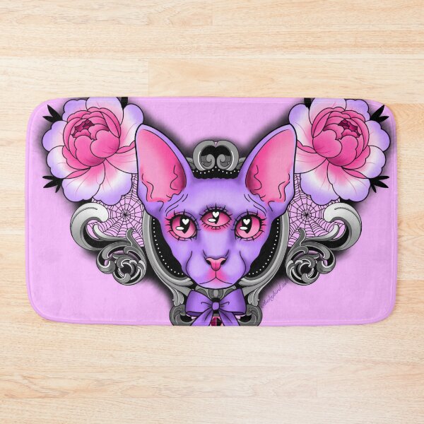 Item preview, 3 eyed cat designed and sold by Babybirdink.