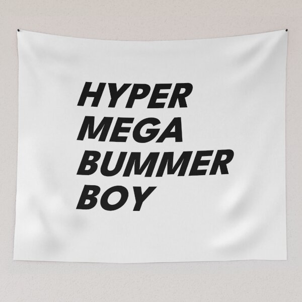 Item preview, Hyper Mega Bummer Boy designed and sold by awsomehog1.
