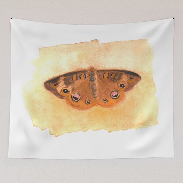 Item preview, Buckeye Watercolor designed and sold by TheDrawingZoo.