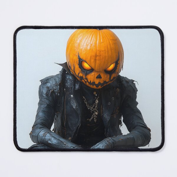 Item preview, Fashionable Pumpkin Head Monster Art Poster - Chic Halloween Style designed and sold by Artificial Craft.