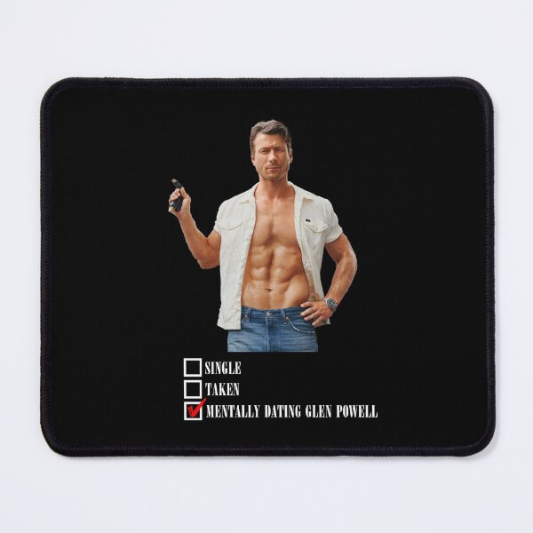 Item preview, mentally dating glen powell  designed and sold by claywalkr.