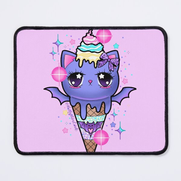 Item preview, Kawaii Ice cream bat designed and sold by Babybirdink.