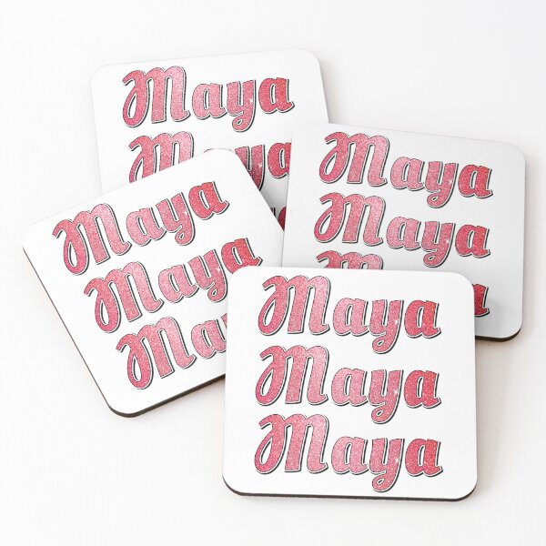 Artikelvorschau, Maya Personalisierter Name Geburtstagsschild Familienname Maya Mädchen Benutzerdefinierter Name Vorname Nachname entworfen und verkauft von HalloweenGift.