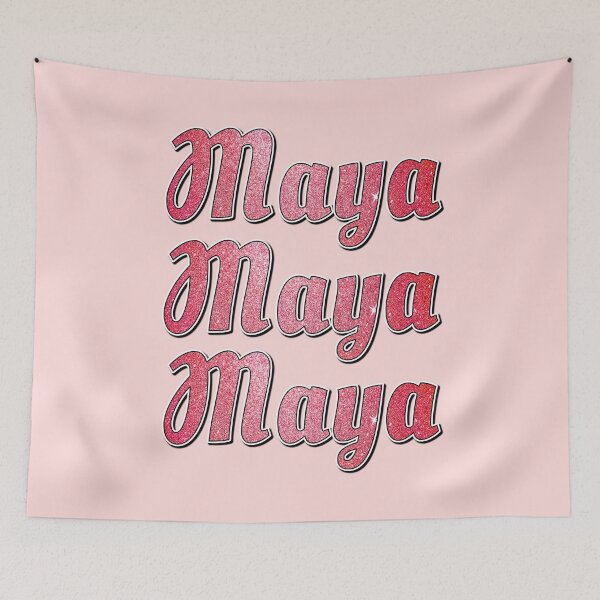 Item preview, Maya Personalized Name Birthday Tag Family Name Maya Girl Custom Name First Name Last Name  designed and sold by HalloweenGift.