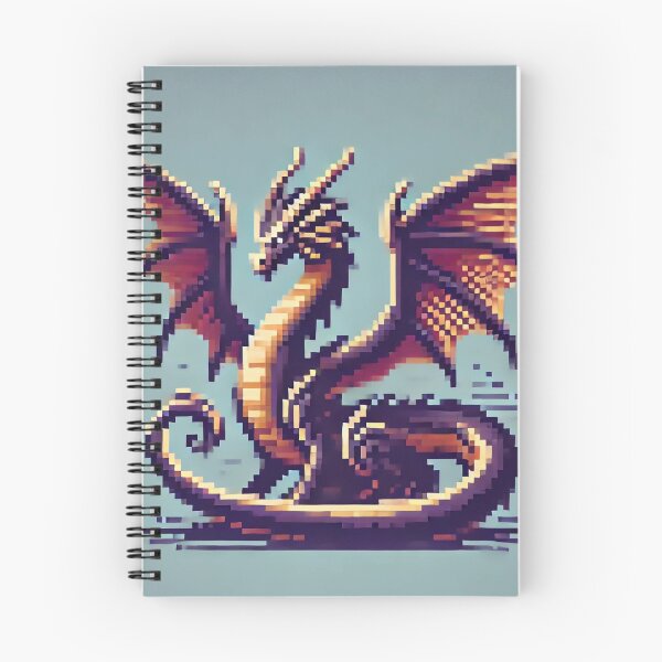 Item preview, Pixel Dragon Wolf designed and sold by RetroPop23.