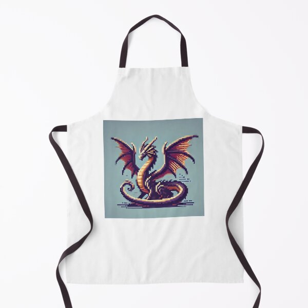 Item preview, Pixel Dragon Wolf designed and sold by RetroPop23.