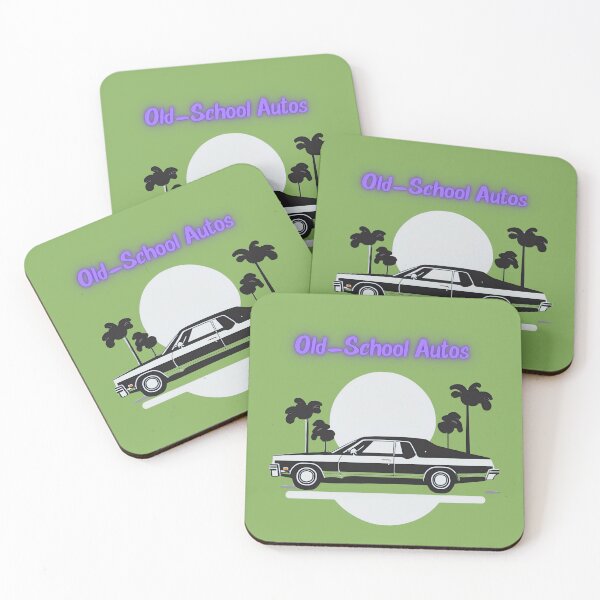 Item preview, Old-School Autos designed and sold by LoveLoop Studio.