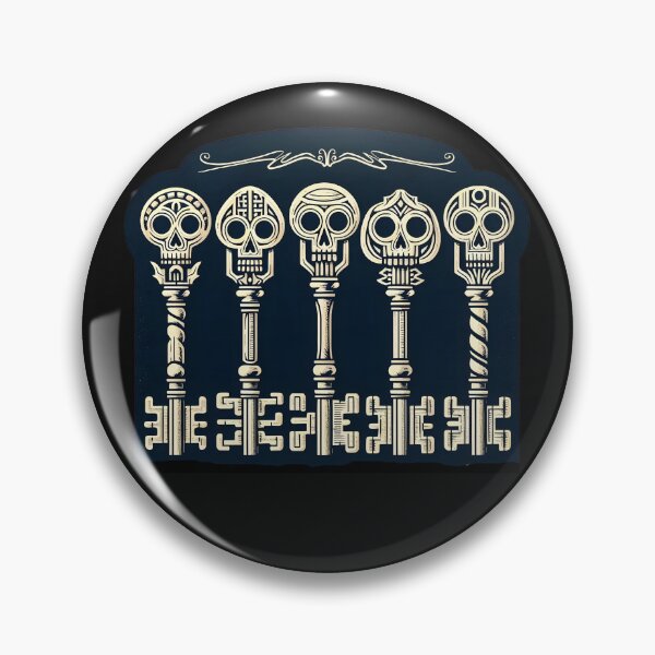 Item preview, Keeper of the key - Haunted keymaster, skull keys escape the room  designed and sold by Oz64.