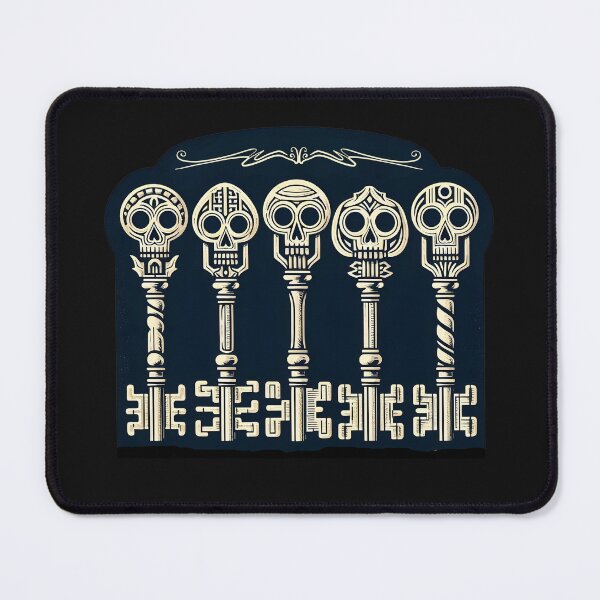 Item preview, Keeper of the key - Haunted keymaster, skull keys escape the room  designed and sold by Oz64.