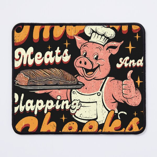 Item preview, Old Row Smokin' Meats And Clapping Cheeks designed and sold by MackenzieBin.