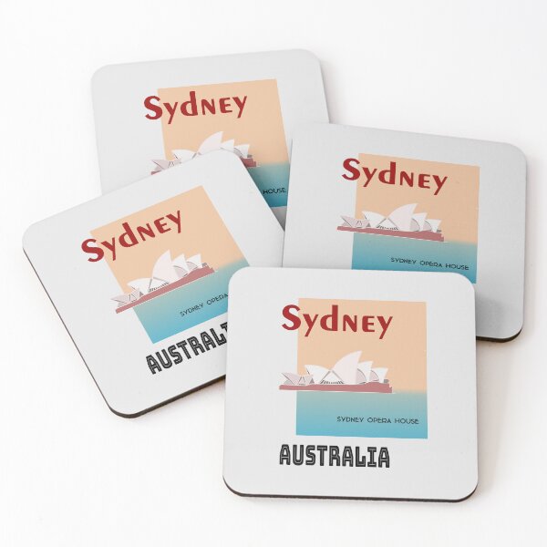 Item preview, Sydney Opera House Australia - vector cartoon  designed and sold by ClarkChris.