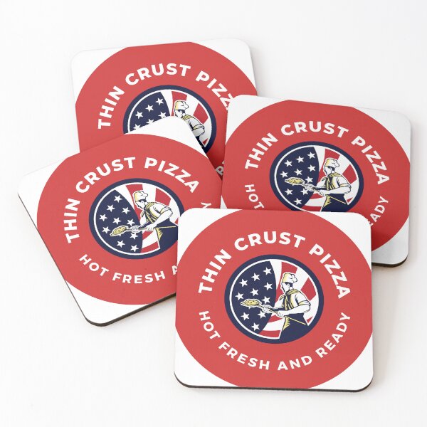 Item preview, THIN CRUST PIZZA - HOT AND READY designed and sold by TommyTsunami.