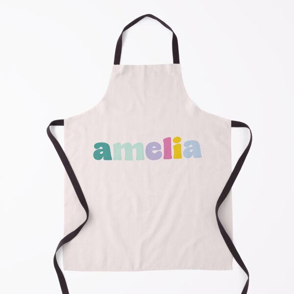 Item preview, Amelia - Custom name on colorful block font designed and sold by To the Lua.