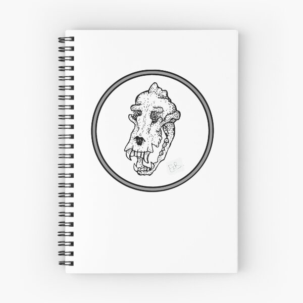 Item preview, Bear skull line work  designed and sold by emilyidab.