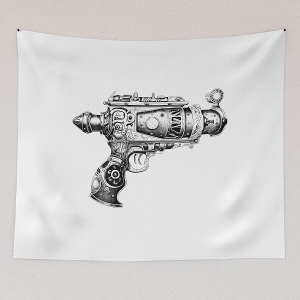 Item preview, Steampunk raygun designed and sold by Type2Design.
