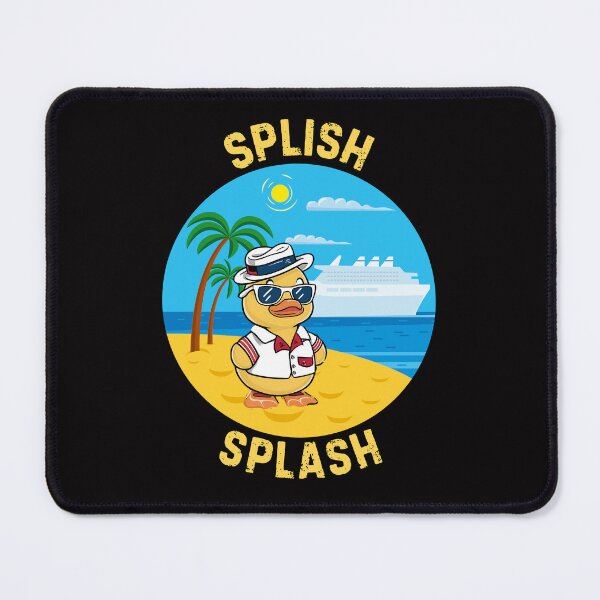 Item preview, Cruise Ship Vacation Rubber Duck Splish Splash designed and sold by SloganExpress.