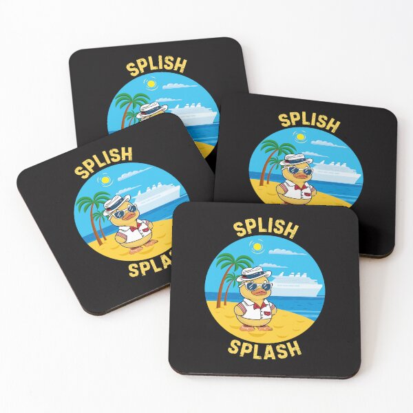 Item preview, Cruise Ship Vacation Rubber Duck Splish Splash designed and sold by SloganExpress.