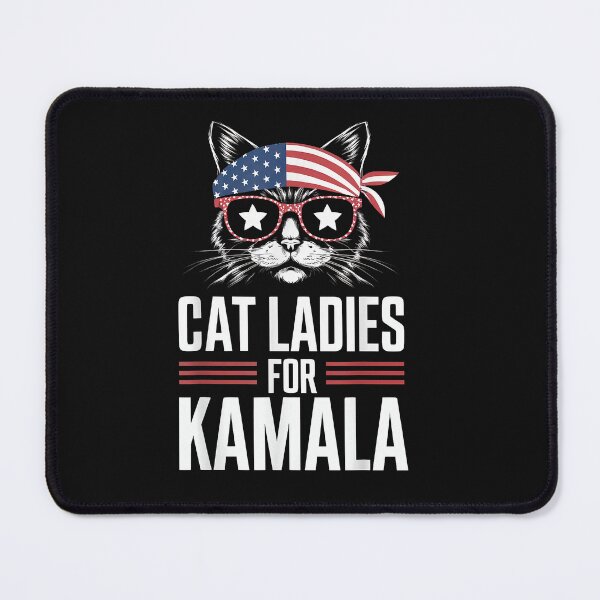 Item preview, Cat Ladies for Kamala Funny Cat 2024 President For Kamala-Harris designed and sold by CodyYoungs.