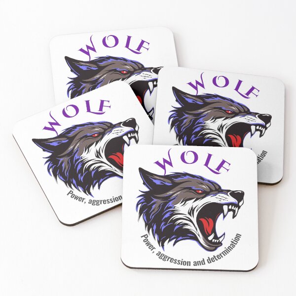 Item preview, Wolf Howl, Power, Aggression and Determination designed and sold by Mahilis.