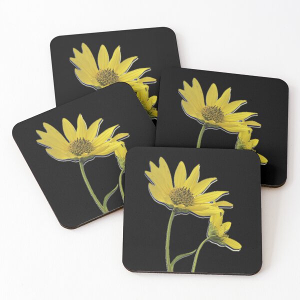 Item preview,  Yellow wildflowers, sawtooth sunflower  designed and sold by aadventures.
