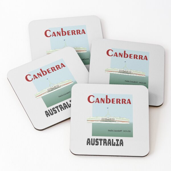 Item preview, Canberra Parliment House Australia - vector cartoon  designed and sold by ClarkChris.