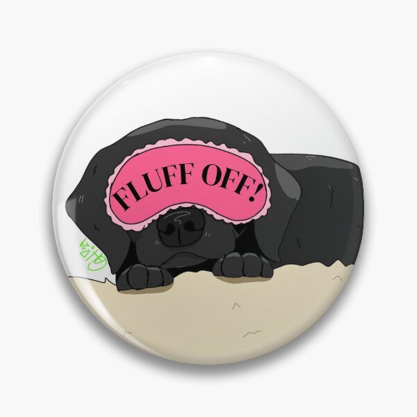 Item preview, Fluff Off! Napping Dog designed and sold by CerasArtHouse.