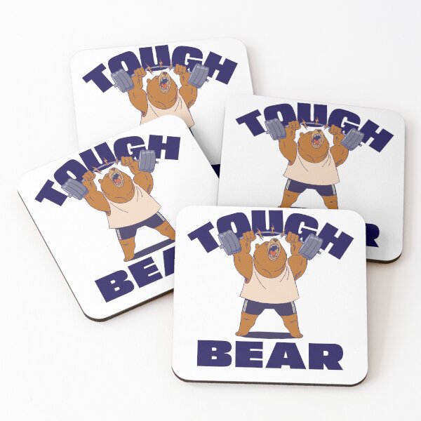 Item preview, Bear Gym freak “Tough Bear” merch  designed and sold by ChowdersTee.