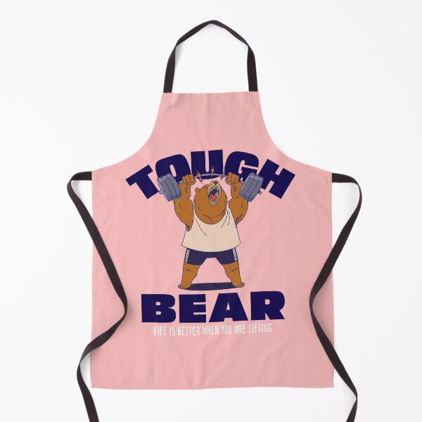 Item preview, Bear Gym freak “Tough Bear” merch designed and sold by ChowdersTee.